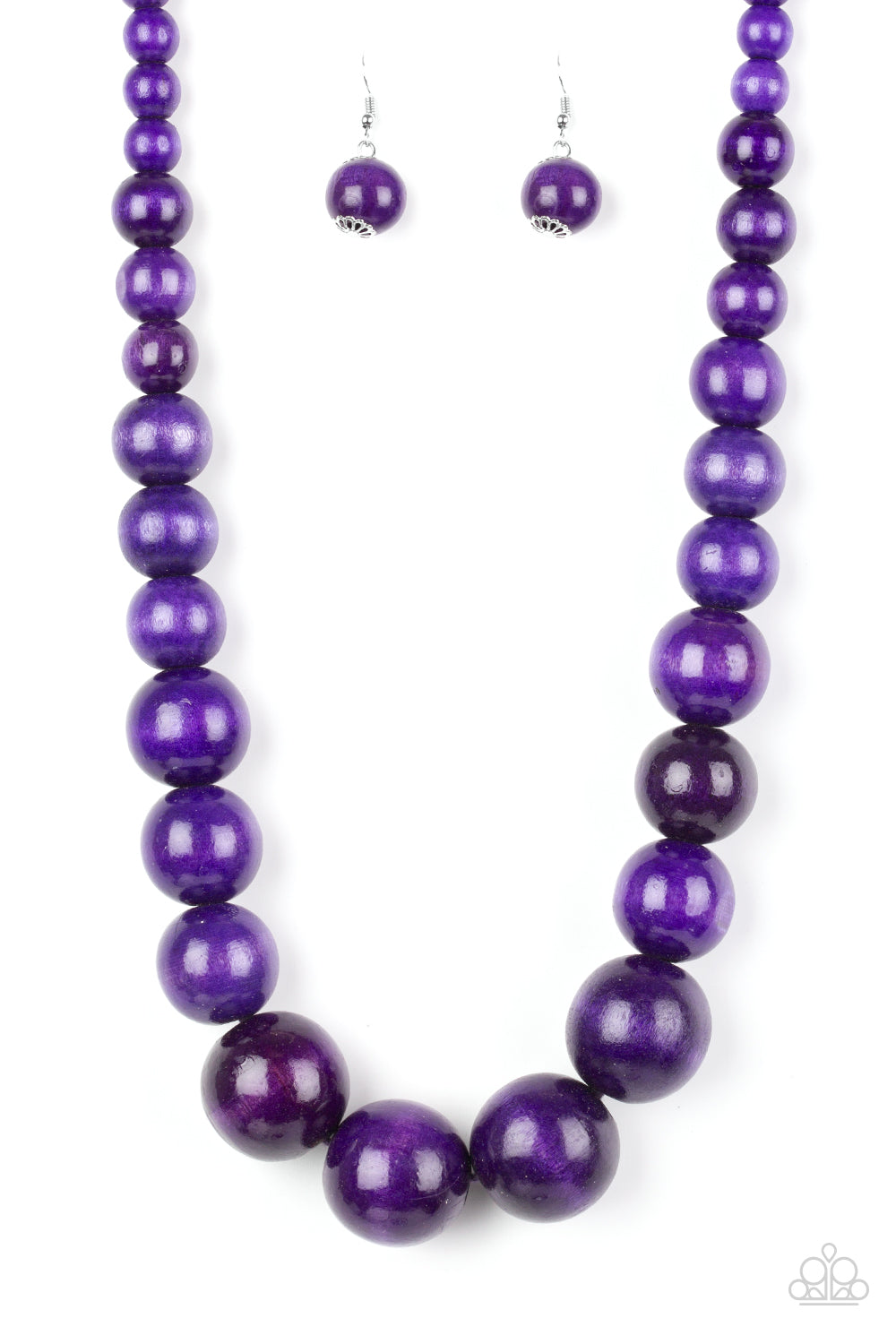 Effortlessly Everglades Purple Paparazzi Necklaces Cashmere Pink Jewels - Cashmere Pink Jewels & Accessories, Cashmere Pink Jewels & Accessories - Paparazzi