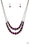 Strikingly Spellbinding Purple Paparazzi Necklace Cashmere Pink