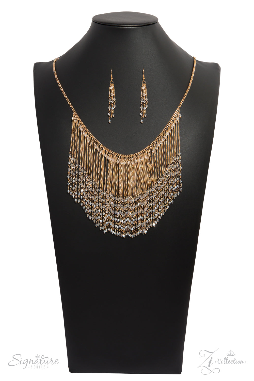 The Donnalee Zi Collection Gold Paparazzi Necklace Cashmere Pink Jewels - Cashmere Pink Jewels & Accessories, Cashmere Pink Jewels & Accessories - Paparazzi