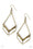 Absolute Alpha Brass Paparazzi Earring Cashmere Pink Jewels