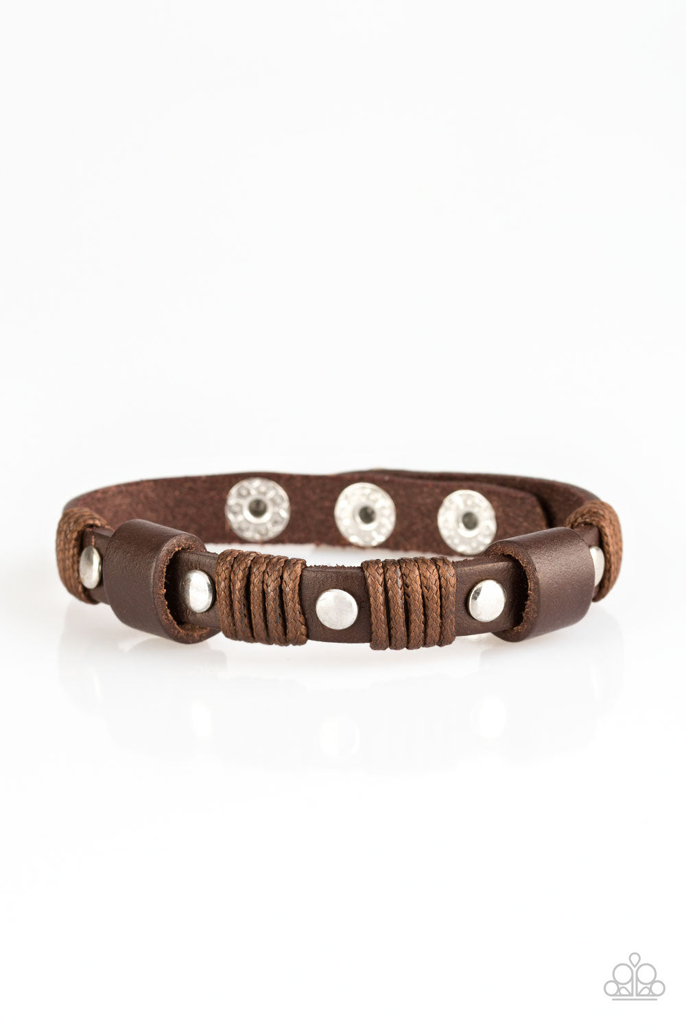 Road Burner Brown Paparazzi Bracelets Cashmere Pink Jewels - Cashmere Pink Jewels & Accessories, Cashmere Pink Jewels & Accessories - Paparazzi