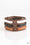 Grizzly Ground Brown Urban Paparazzi Bracelet Cashmere Pink Jewels