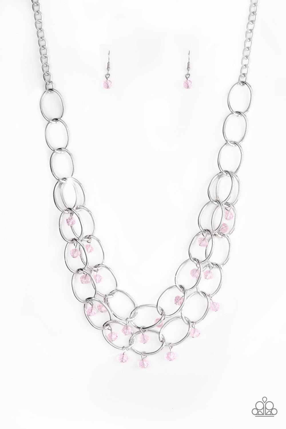 Yacht Tour Pink Paparazzi Necklaces Cashmere Pink Jewels - Cashmere Pink Jewels & Accessories, Cashmere Pink Jewels & Accessories - Paparazzi