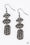 Nine to HIVE Black Paparazzi Earring Cashmere Pink Jewels