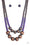 Cancun Cast Away Purple Paparazzi Necklaces Cashmere Pink Jewels