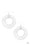 Rippling Radiance Silver Paparazzi Earring Cashmere Pink Jewels