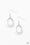 Radiantly Rugged Silver Paparazzi Earrings Cashmere Pink Jewels