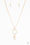 Straight To The Top Gold Paparazzi Necklace Cashmere Pink Jewels