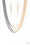 Metro Madness Gold Paparazzi Necklaces Cashmere Pink Jewels