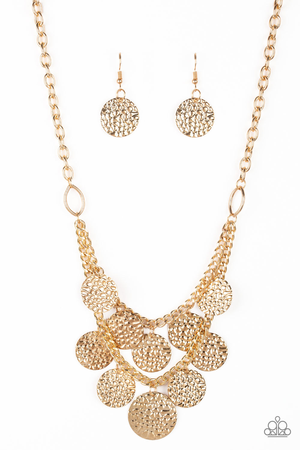 Works Every CHIME Gold Paparazzi Necklace Cashmere Pink Jewels