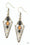 Terra Territory Brass Paparazzi Earring Cashmere Pink Jewels