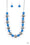 Top Pop Blue Paparazzi Necklace Cashmere Pink Jewels