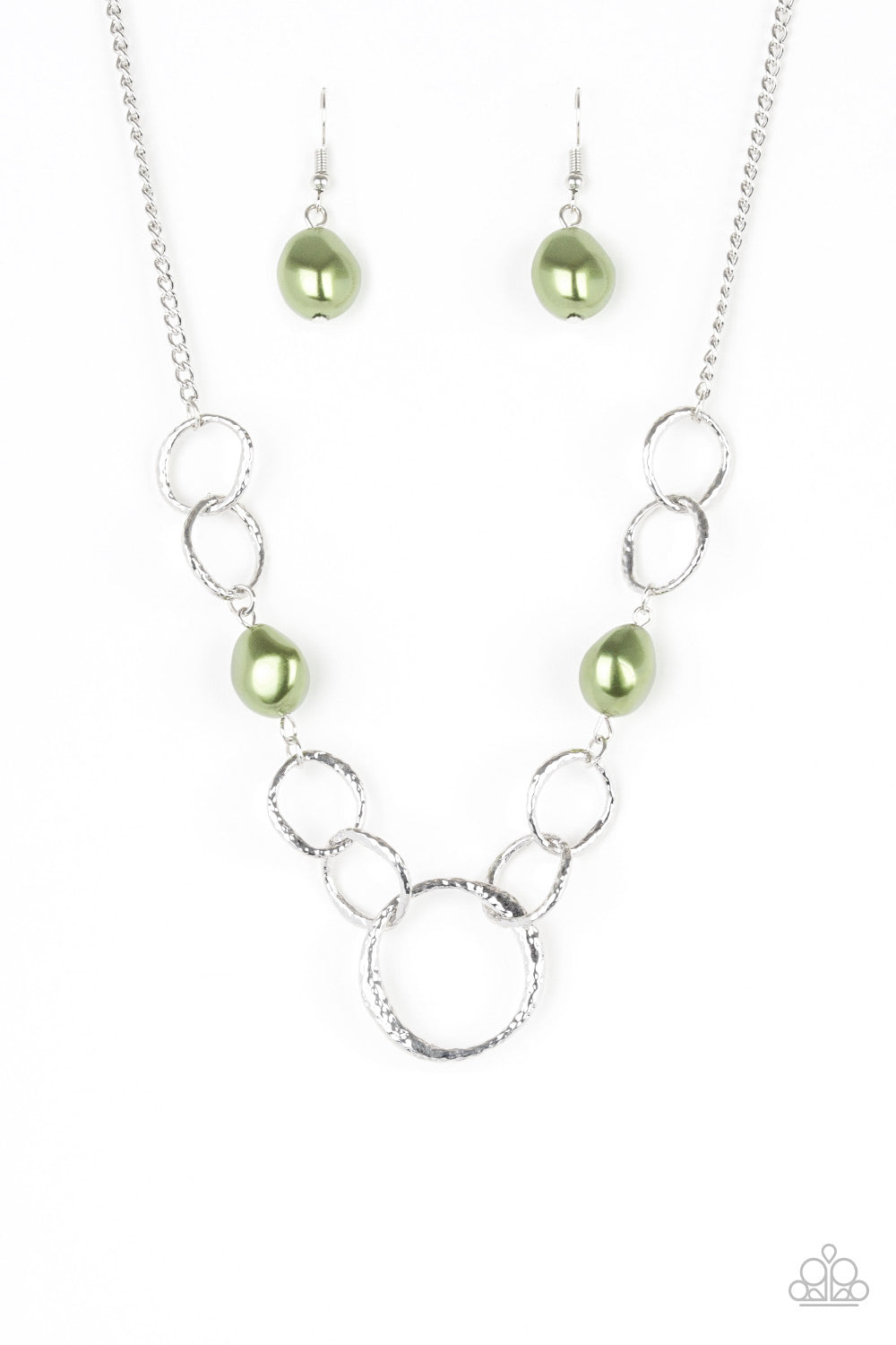 Lead Role Green Paparazzi Necklace Cashmere Pink Jewels