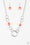 Lead Role Orange Paparazzi Necklace Cashmere Pink Jewels
