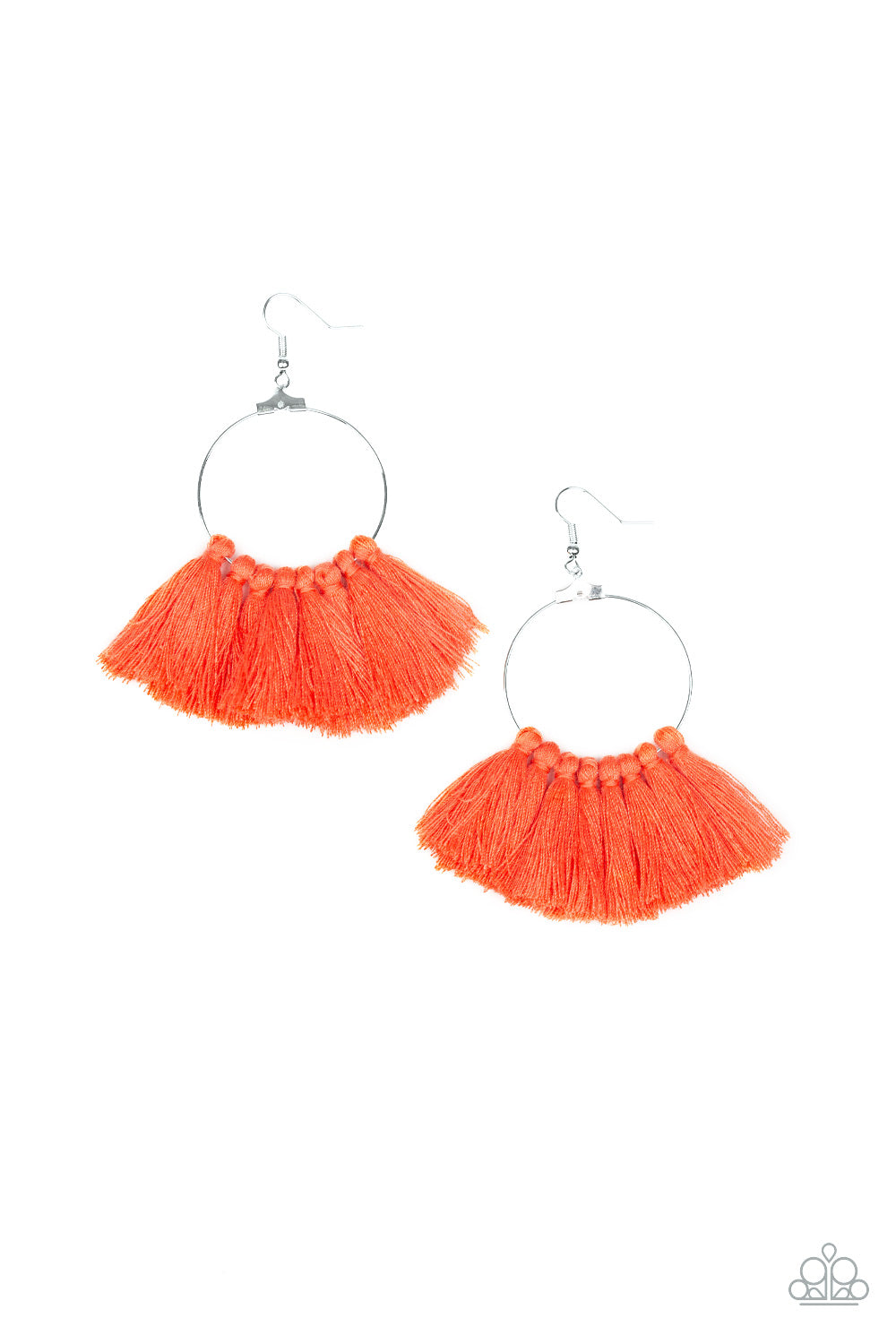 Peruvian Princess Orange Paparazzi Earrings Cashmere Pink Jewels - Cashmere Pink Jewels & Accessories, Cashmere Pink Jewels & Accessories - Paparazzi