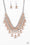 The Guest List Brown Paparazzi Necklaces Cashmere Pink Jewels