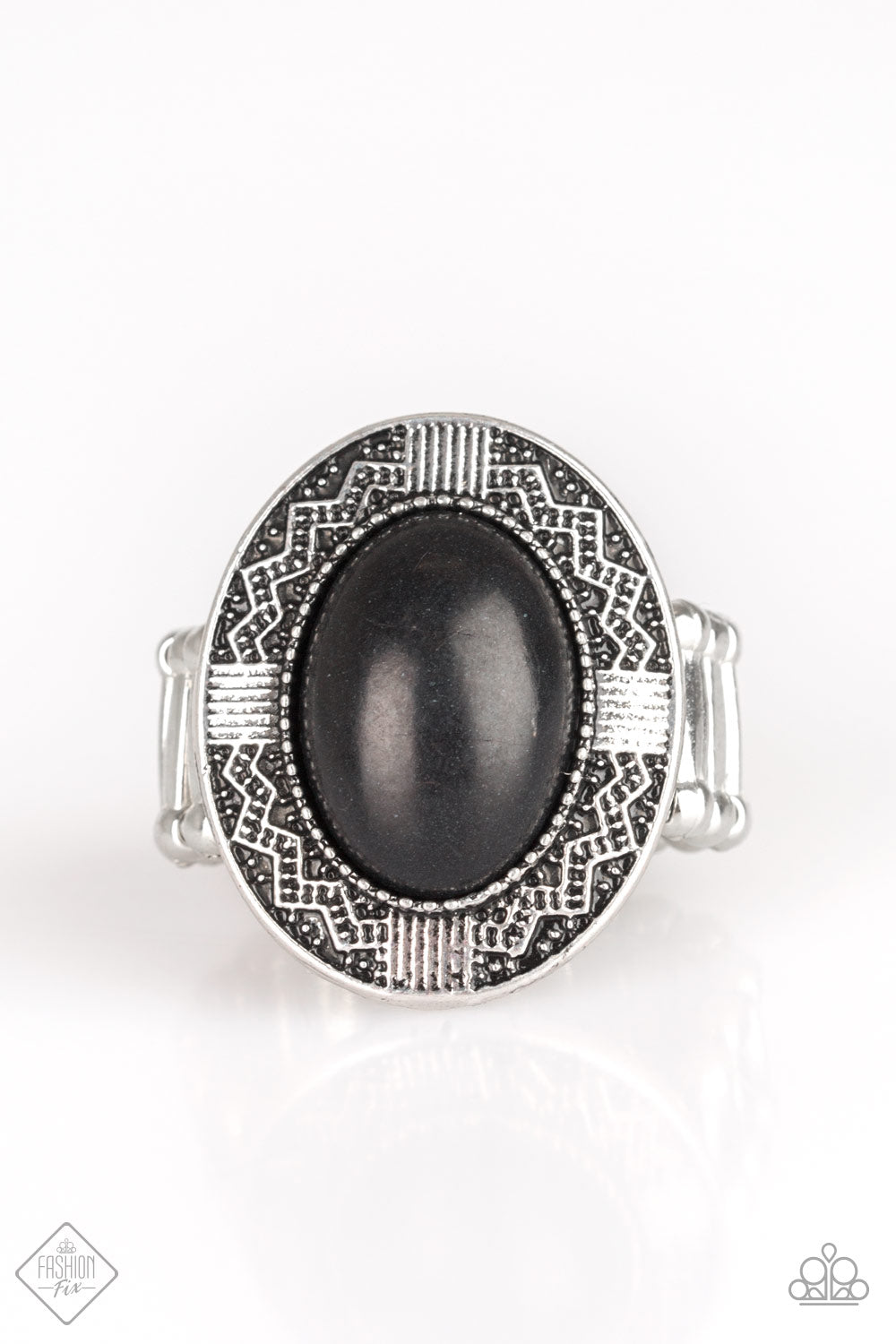 Tribe Trend Black Paparazzi Ring Cashmere Pink Jewels