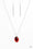 Definitely Duchess Red Paparazzi Necklace Cashmere Pink Jewels