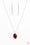 Definitely Duchess Red Paparazzi Necklace Cashmere Pink Jewels