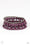Rockin Rococo Purple Paparazzi Bracelet Cashmere Pink Jewels
