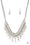 The Guest List White Paparazzi Necklaces Cashmere Pink Jewels