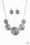 Deserves A Medal Silver Paparazzi Necklace Cashmere Pink Jewels