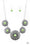 Hey, SOL Sister Green Paparazzi Necklace Cashmere Pink Jewels