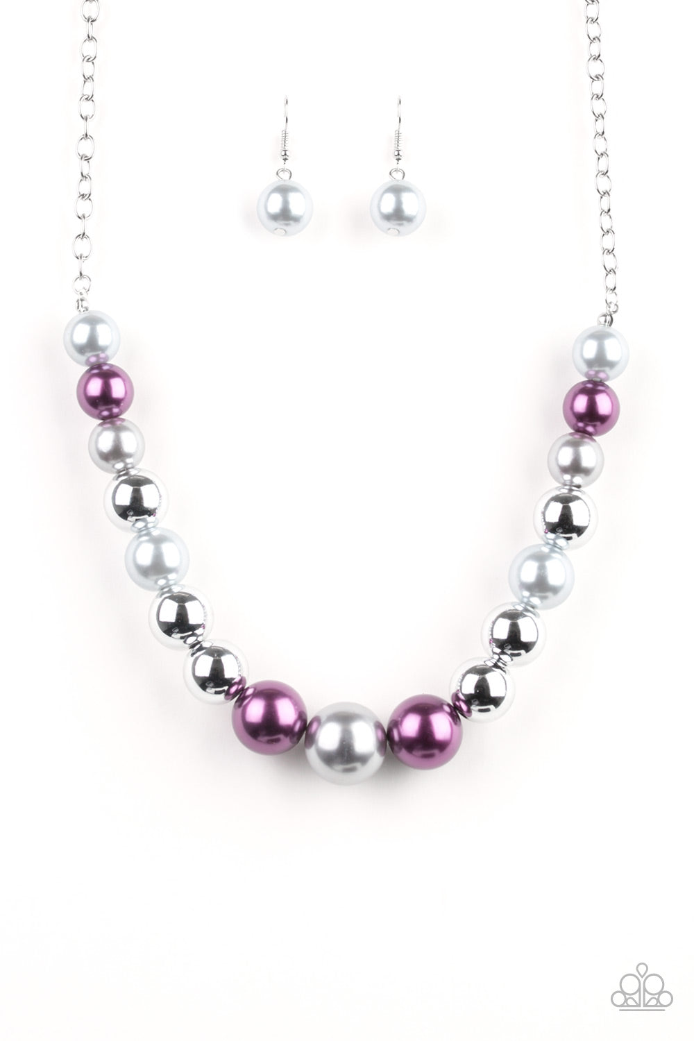 Take Note Multi Paparazzi Necklace Cashmere Pink Jewels - Cashmere Pink Jewels & Accessories, Cashmere Pink Jewels & Accessories - Paparazzi