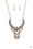 Rogue Vogue Copper Paparazzi Necklaces Cashmere Pink Jewels