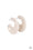 Tropically Torrid White Paparazzi Earrings Cashmere Pink Jewels
