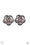Garden Glitter Pink Paparazzi Earring Cashmere Pink Jewels