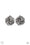 Noticeably Knotted Silver Paparazzi Earring Cashmere Pink Jewels
