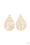 REIGN-Storm Gold Paparazzi Earrings Cashmere Pink Jewels
