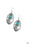 Mountain Montage Blue Paparazzi Earring Cashmere Pink Jewels