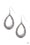 Royal Treatment Silver Paparazzi Earrings Cashmere Pink Jewels