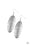 Radiantly Radiant Silver Paparazzi Earrings Cashmere Pink Jewels