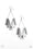 Arizona Adobe Silver Paparazzi Earrings Cashmere Pink Jewels