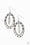 Put Up A FLIGHT White Paparazzi Earring Cashmere Pink Jewels