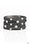 Rhinestone Reputation Black Paparazzi Bracelets Cashmere Pink Jewels