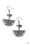 Triassic Triangles Black Paparazzi Earring Cashmere Pink Jewels