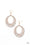 Universal Shimmer Gold Paparazzi Earrings Cashmere Pink Jewels