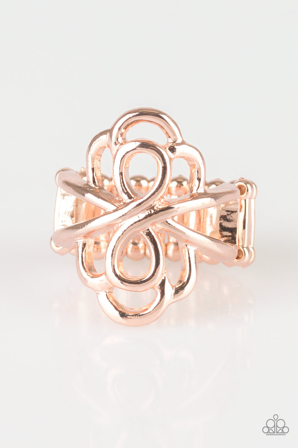 Ever Entwined Gold Paparazzi Rings Cashmere Pink Jewels - Cashmere Pink Jewels & Accessories, Cashmere Pink Jewels & Accessories - Paparazzi