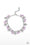 One Of A Kind-HEARTED Purple Paparazzi Bracelet Cashmere Pink Jewels