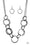 Jump Into The Ring Black Paparazzi Necklaces Cashmere Pink Jewels