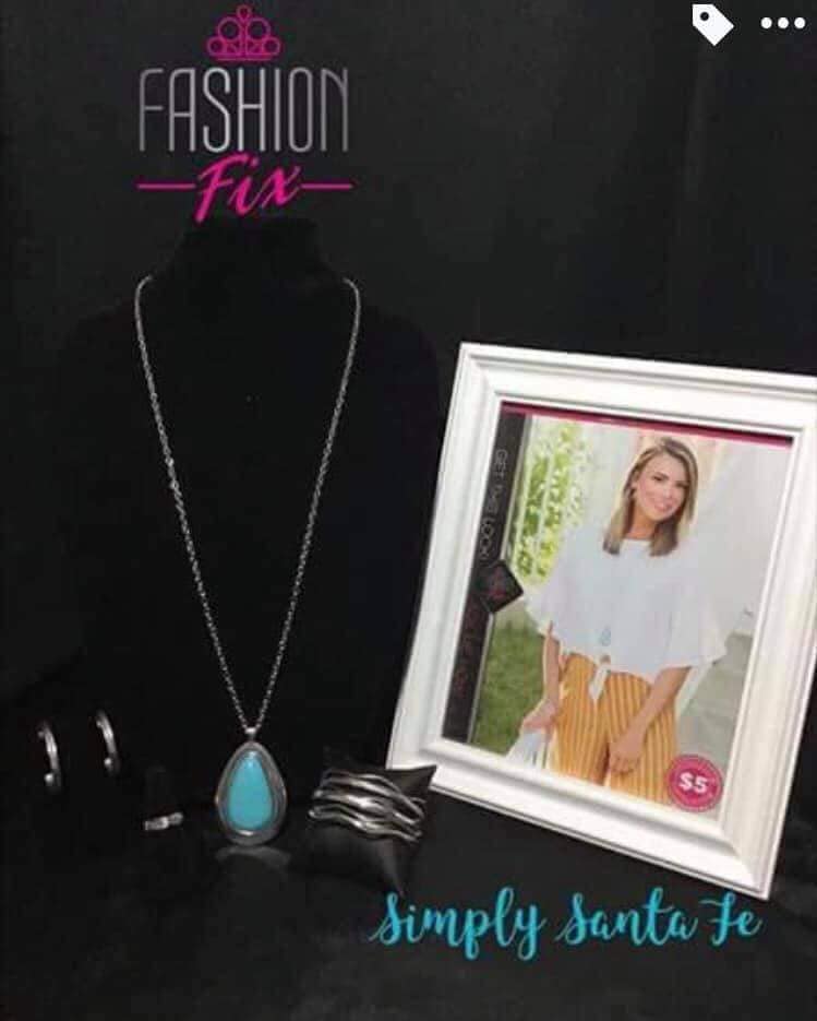 Simply Santa Fe Paparazzi Oct 2018 Fashion Fix Cashmere Pink Jewels - Cashmere Pink Jewels & Accessories, Cashmere Pink Jewels & Accessories - Paparazzi