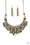 In The MANE-stream Brass Paparazzi Necklace Cashmere Pink Jewels