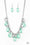 No Tears Left To Cry Green Paparazzi Necklace Cashmere Pink Jewels