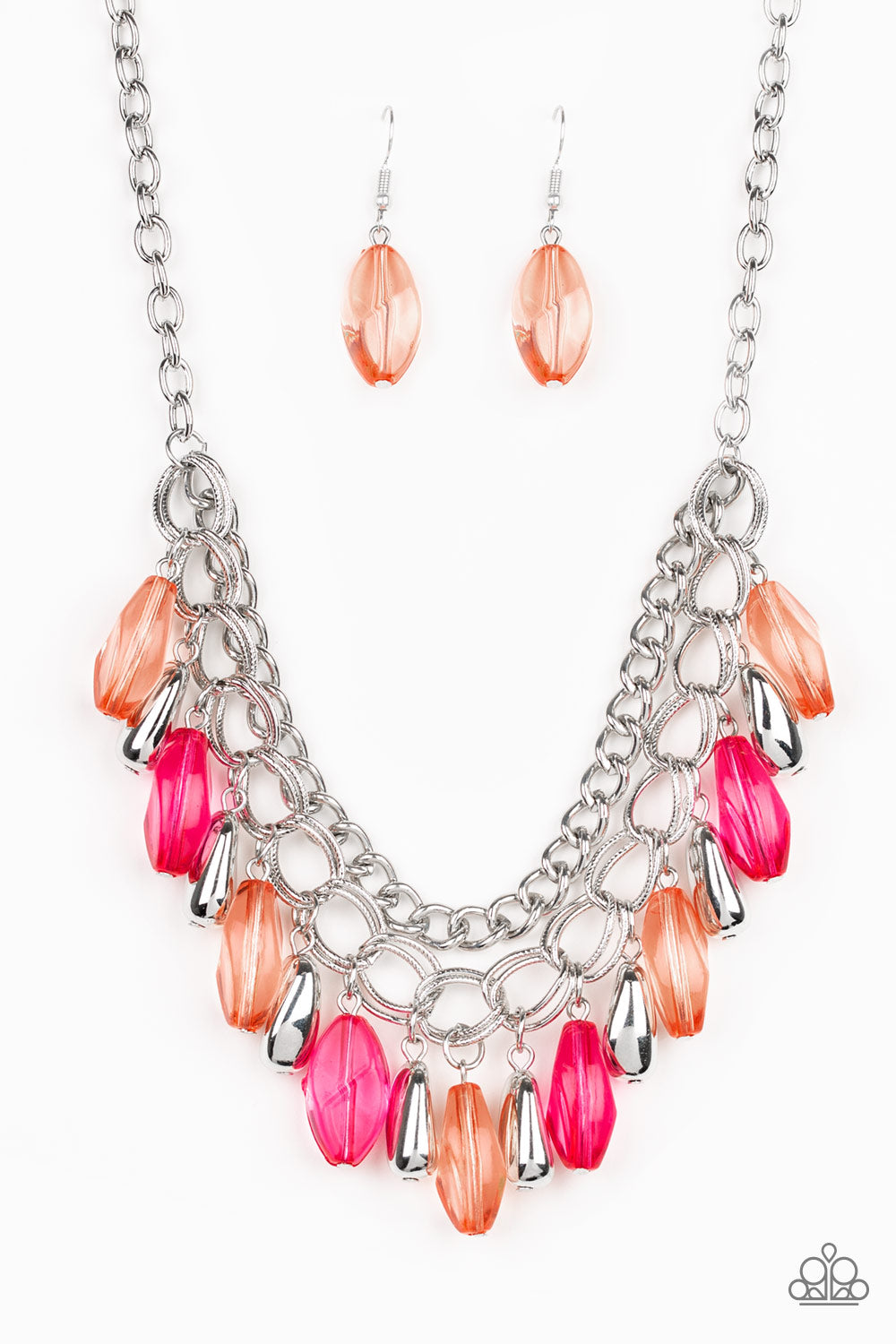 Spring Daydream Multi Paparazzi Necklaces Cashmere Pink Jewels - Cashmere Pink Jewels & Accessories, Cashmere Pink Jewels & Accessories - Paparazzi