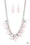 No Tears Left To Cry Pink Paparazzi Necklace Cashmere Pink Jewels
