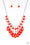 Beauty School Drop Out Red Paparazzi Necklaces Cashmere Pink Jewels